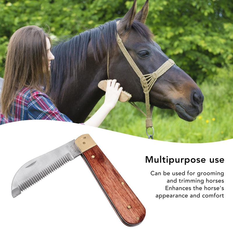 Professional Horse Grooming Hand Stripping Knife, Efficient Old Hair Stripping Knives Tool for Dogs for Pets - PawsPlanet Australia