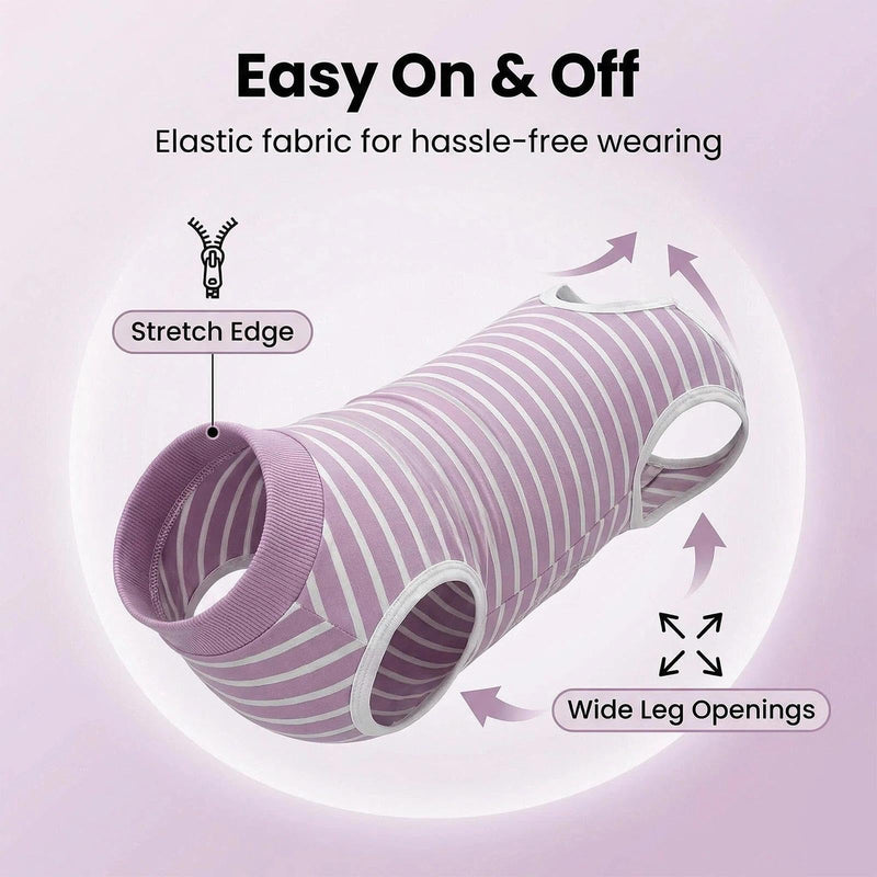 JSTHHTT Dog Bodysuit After Surgery Castration, Recovery Suit for Dogs, Dog Bodysuit After Castration Male, Wound Protection Suits for Dogs, Dog Body Suit After Surgery Dog, Pink M