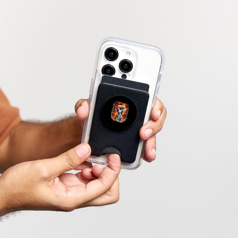 Hilarious Dalmatian Dog Motif | Pet Art Dalmatian Sunglasses PopSockets PopWallet for MagSafe Magnetic PopWallet - PawsPlanet Australia