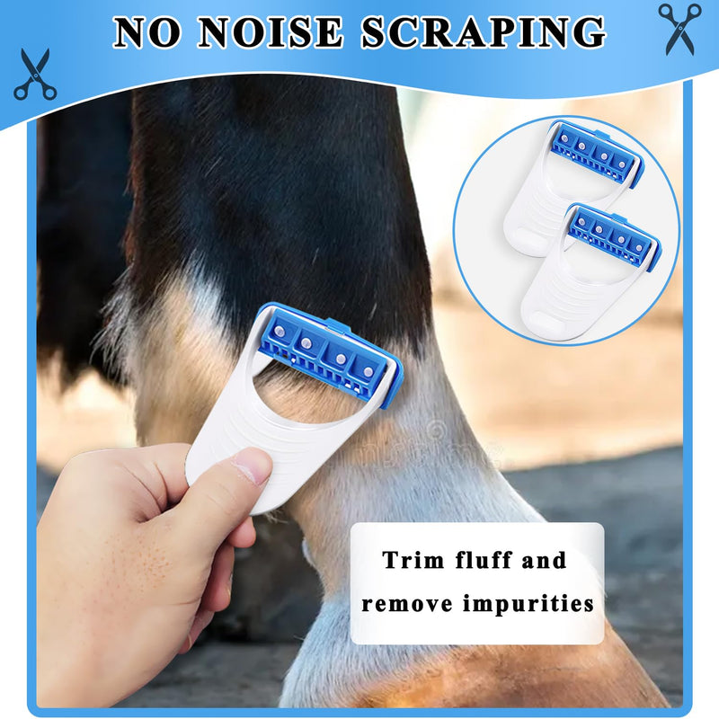 Horse Grooming Razor Horse Clippers Disposable Grooming Razor Fit for Horse and pet 6 PCS - PawsPlanet Australia