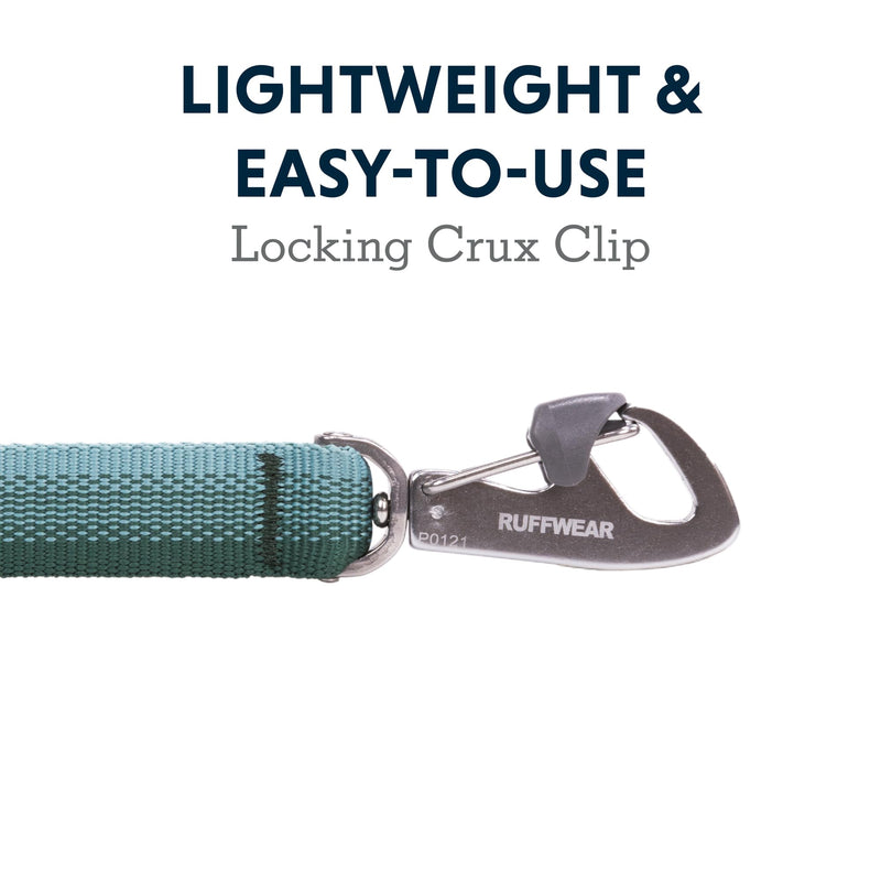 Ruffwear, Front Range Dog Leash, 5 ft Lead with Padded Handle for Everyday Walking, River Rock Green One Size