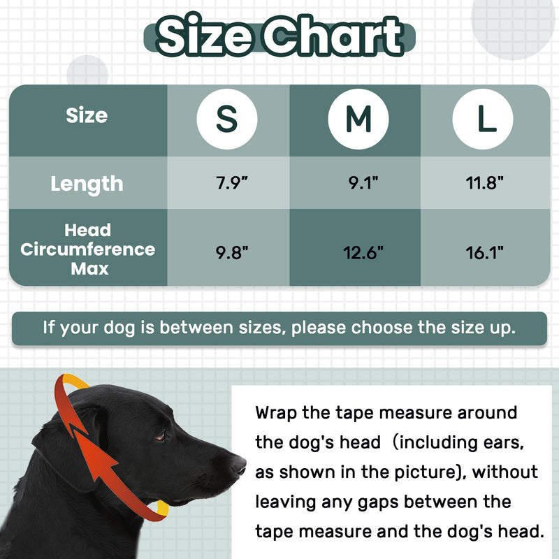 Nanaki Dog Ear Covers for Noise Bath No Shake Ear Wraps for Dogs Hematoma Dog Fireworks Anxiety Relief Calming Hoodie Dog Grooming Ear Cover Quiet Dog Head Wrap Force Drying Thunderstorm Ears for Dogs Large DarkGreen - PawsPlanet Australia