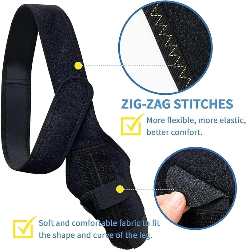 MASBRILL Dog Knee Brace, Adjustable Dog Brace Protector Pads for Back Leg,ACL Hind Leg Brace for Dog Cruciate Ligament Care Knee Brace for Dogs Rear Leg, Joint Pain and Muscle Sore S - PawsPlanet Australia