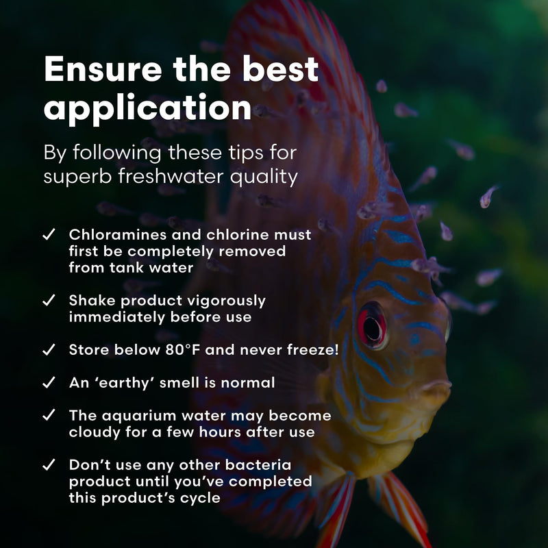 Brightwell Aquatics MicroBacter Start XLF - Concentrated Freshwater Nitrifying Bacteria - Quick Start Fish Tank Starter, Lift Microbe Levels & Water Filtering - Aquarium Water Treatments, 16.9 fl oz 500-ml - PawsPlanet Australia
