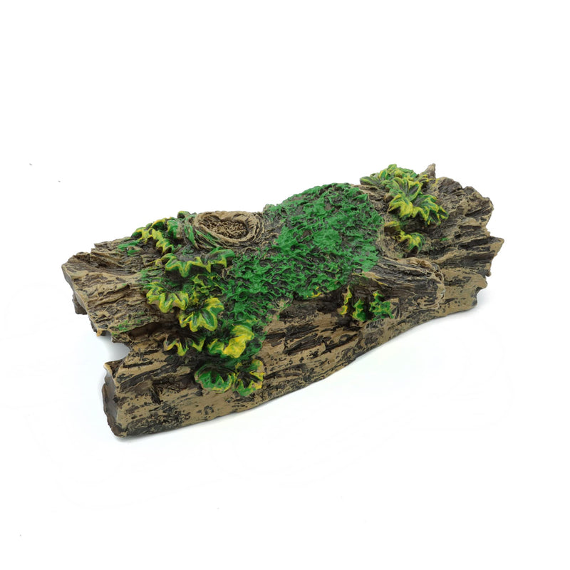 JIH Aquarium Decorations Resin Hollow Tree Trunk Ornament, Bettas House Cave Wood House Decor for Fish Tank (HS-SP207) - PawsPlanet Australia