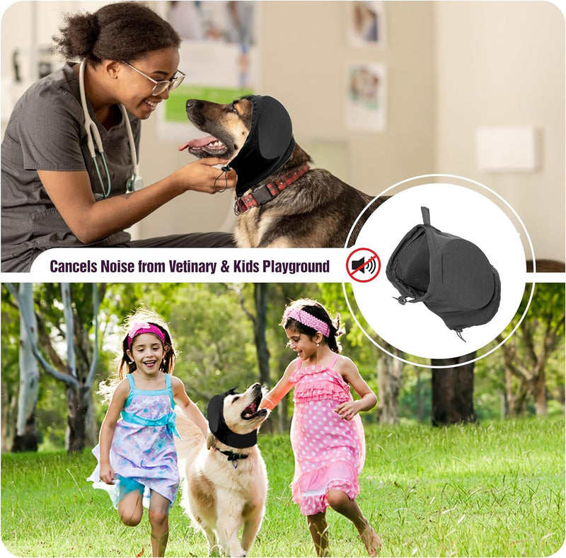 Dog Ear Muffs for Noise Protection, Dogs Noise Cancelling Headphone Dog Ear Safety Hearing Protection Small - PawsPlanet Australia
