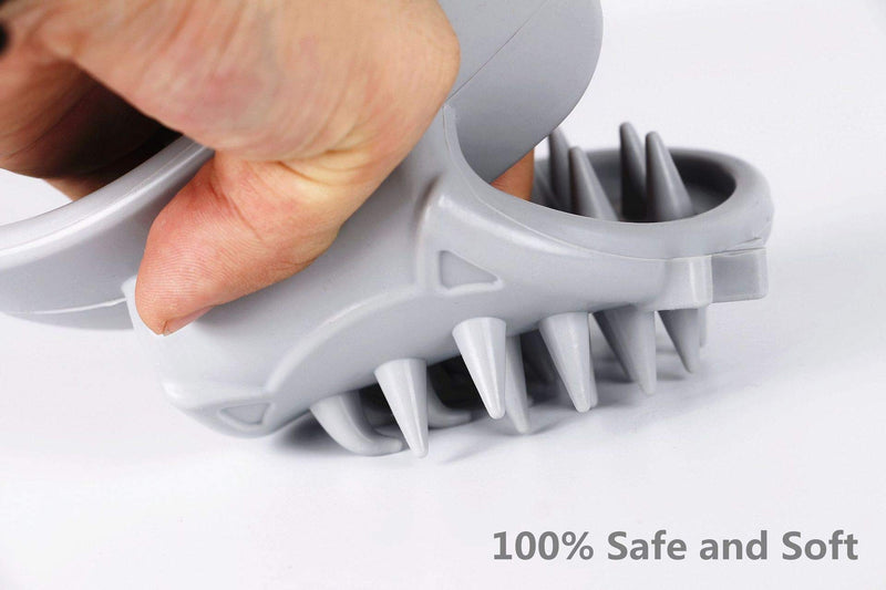 Cat Brush Shedding Grooming, Soft Massage Cat Tongue Brush, Licking Your Cat Like a Mama Cat to Comfort, Surprise Pet Gifts silver gray - PawsPlanet Australia
