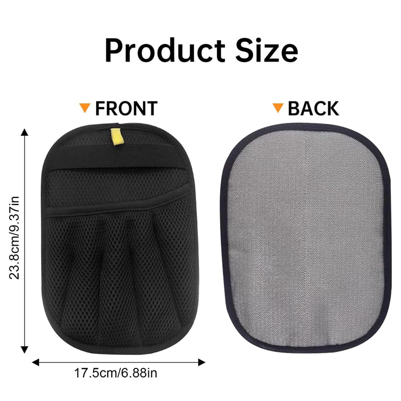 Pet Hair Removal Glove | Electrostatic Reusable Cat & Dog Magic Brush Hair Remover Tool for Furniture, Carpet, Couch | Upgraded 5-Finger Design | Gentle Grooming Tool for Pets(Eco-Friendly) (1 PCS) 1 PCS - PawsPlanet Australia