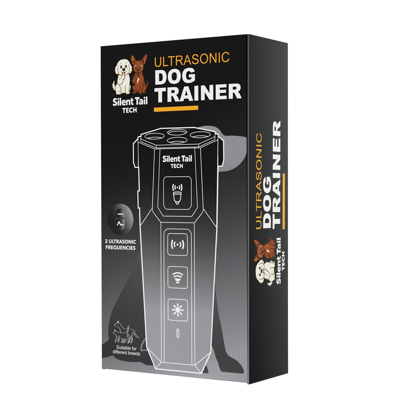 Dog Bark Deterrent Device – Anti Barking Device for Dogs with Triple Ultrasonic Emitters, 4 Modes, LED Light – Immediate Results – Safe & Humane – Indoor/Outdoor - PawsPlanet Australia