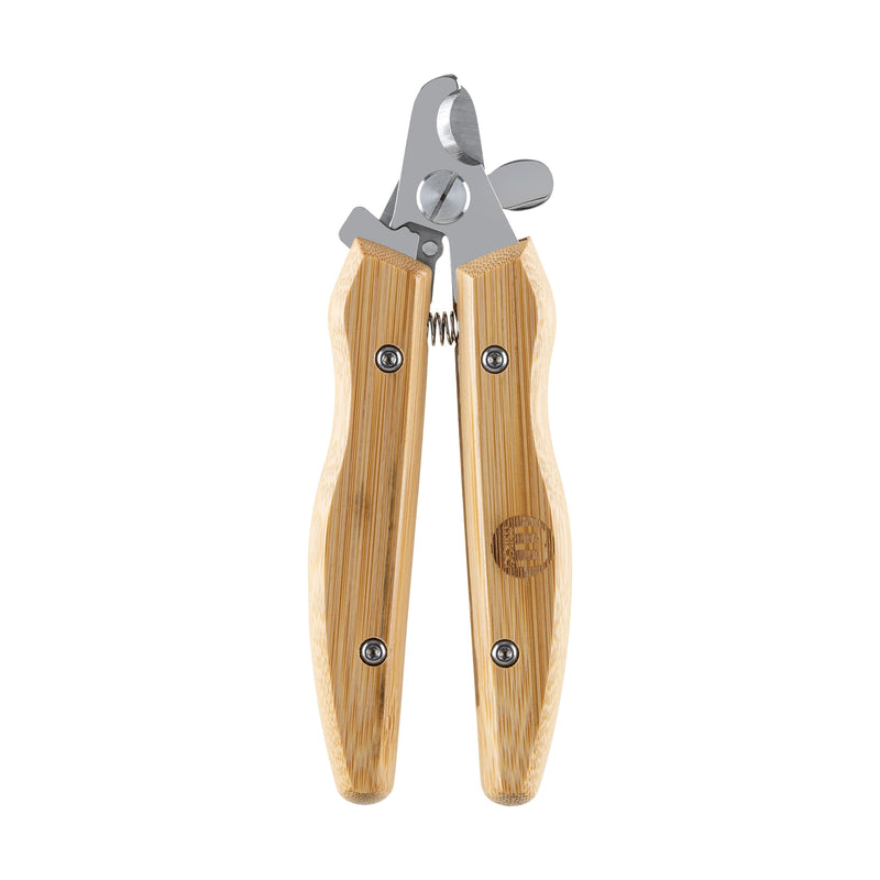 Mikki Bamboo Claw Clipper For Dogs & Cats, With Safety Stop to Reduce Risk of Over Clipping, Micro-serrated Blades for a Clean Cut, Blade Lock for Safe Storage, Suitable for All Pets, Large - PawsPlanet Australia