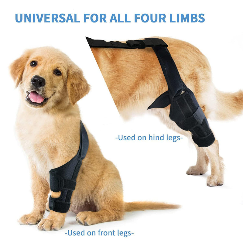 Medium Dog Knee Brace for Torn Acl Hind Leg for Support with Cruciate Ligament Injury, Better Recovery with Dog Leg Braces for Back Leg,Adjustable Dog Acl Brace Hind Leg Braces for Back Leg Medium - PawsPlanet Australia