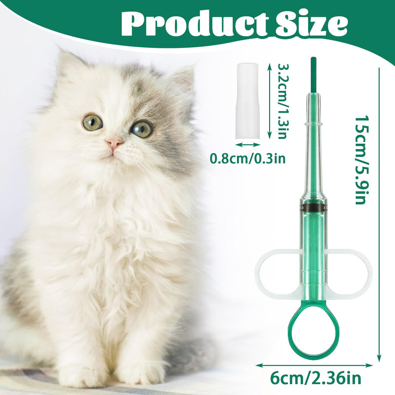 3pcs Pet Pill Shooter,Pill Popper for Cats,Dog pill shooter,Pet Feeding Dispenser Tool for Small Animal,Pet Feeding Push Pull（Red Blue Green） - PawsPlanet Australia