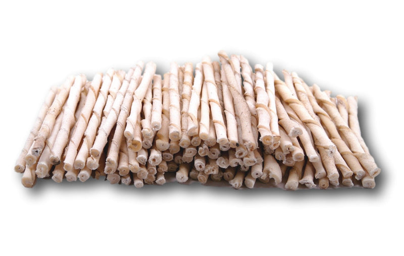 Top Dog Chews - All Natural Rawhide Dog Twists (100 Pack), Natural Chew Sticks for Healthy Teeth and Happy Dogs, Delicious Dog Treats for Canine Dental Care - PawsPlanet Australia