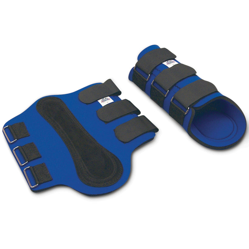 Toklat Neoprene Front Splint Boot, Medium, Blue