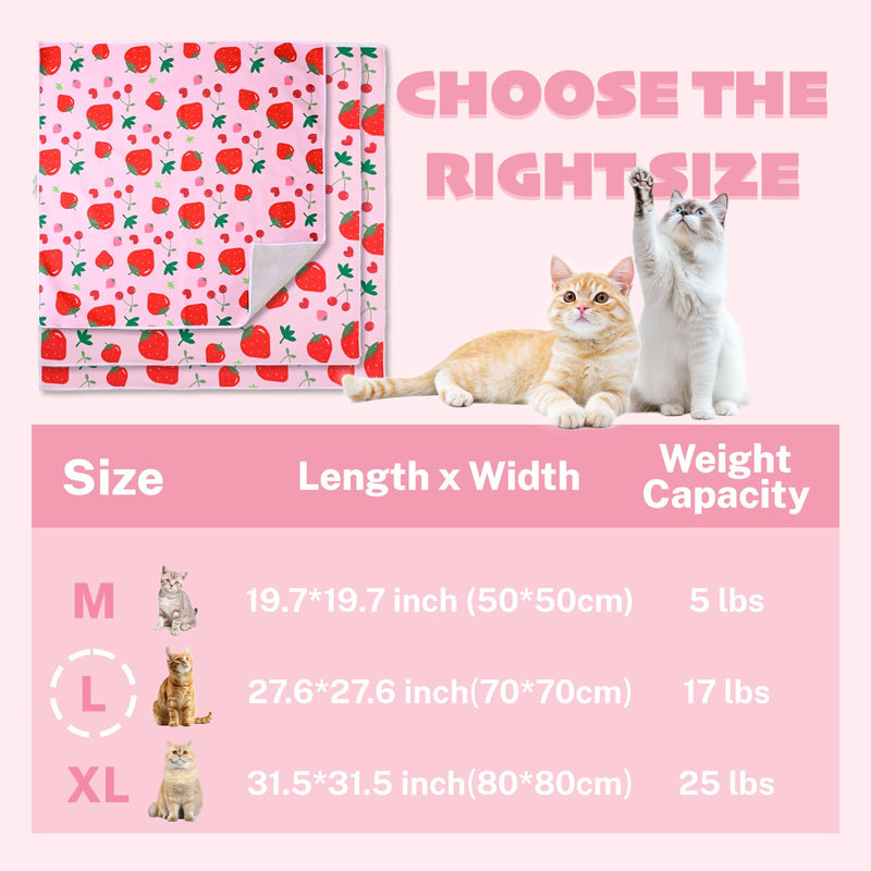 27.6 * 27.6 Inch Cat Grooming Wrap, Cat Wrap for Cutting Nails Cats Restraint for Nail Clipping Cats Swaddle Wraps for Medicine, Nail Clipping, Teeth Brushing, Ear Cleaning 27.6*27.6 - PawsPlanet Australia