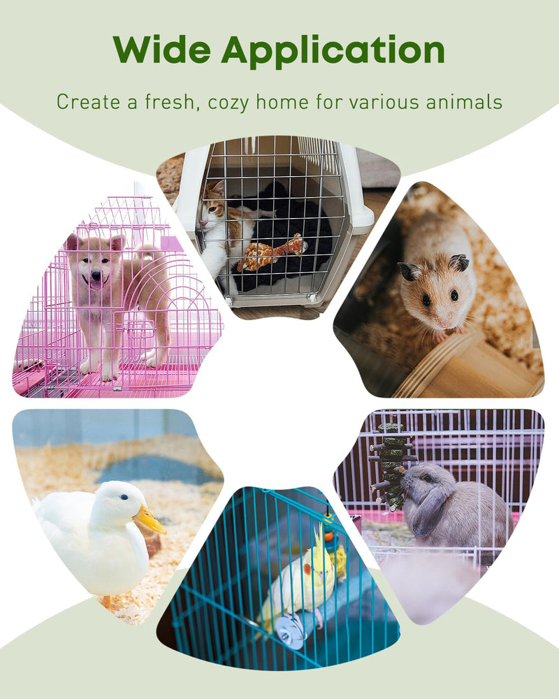 Pawfly 2 Pcs Bird Cage Cleaner Brush, 2-in-1 Bird Cage Cleaning Brush, Bird Poop Remover for Perches, Kennels & Small Animal Cages, Bird Cage Accessories, Bird Droppings Removal Brush 2pcs Cleaner Brush - PawsPlanet Australia