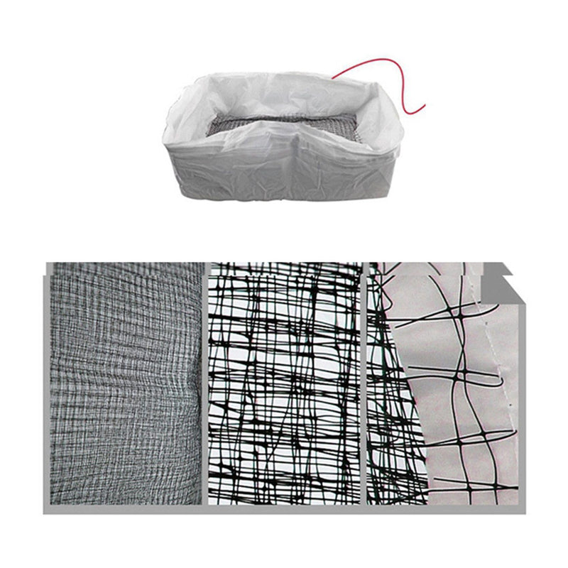20 Reusable Cat Poop Filters Hands-free Device for Pet Cat Poop Liners Elastic Sandbag Filter Hygienic Cat Litter Liners S