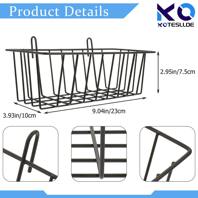 Hay Feeder for Rabbit, Guinea Pig, Bunny, Chinchilla, Heavy-Duty Metal Frame Hay Feeder, Small Animal Basket with Hook Metal Grass Holder Black - PawsPlanet Australia