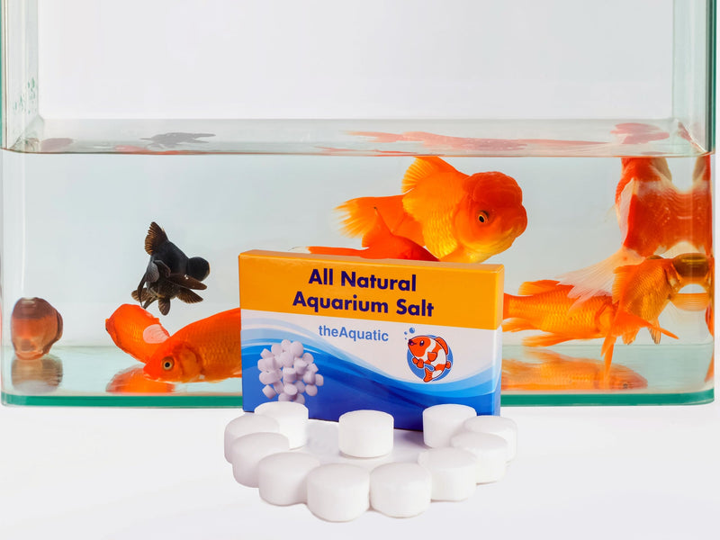 Premium Aquarium Salt, Aquarium Salt Freshwater Tablets for Aquarium Water Treatments Essential Supplies (20 Tablets) 20 Tablets - PawsPlanet Australia