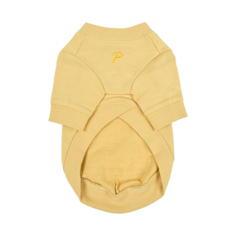 Puppia Zaid Dog Shirt Round NeckTrendy Fashionable Cute Dog Apparel for Small and Medium Dogs, Beige, Medium Beige_Zaid - PawsPlanet Australia