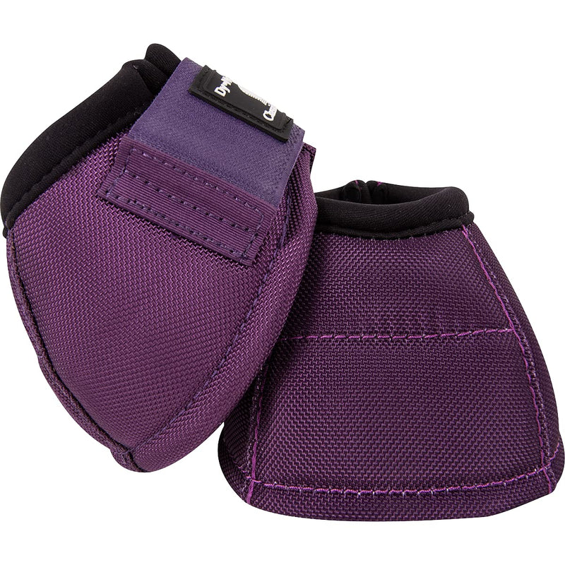 Classic Equine Dynohyde No-Turn Bell Boot Eggplant S