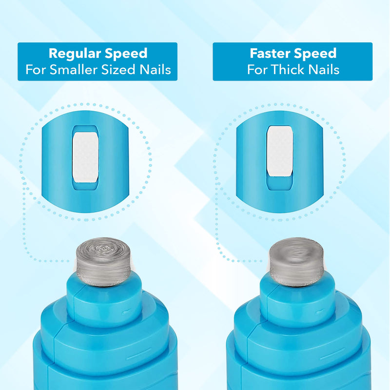 BOSHEL Dog Nail Clippers & Dog Nail Grinder - Dog Trimmer With Safety Guard & Razor Sharp Blades - Rechargeable 2 Speed Electric Grinding Tool – Safe Dog Nail Trimmers For Small & Large Pets. - PawsPlanet Australia