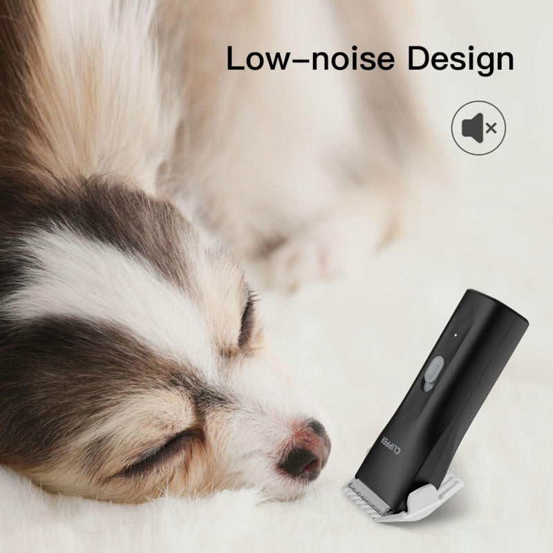 Dog Grooming Cilppers,Handy & Powerful Pet Electric Hair Trimmer Kits Waterproof Cordless Rechargeable Grooming Shavers for Small Dogs and Cats Black 006 Pro Black - PawsPlanet Australia
