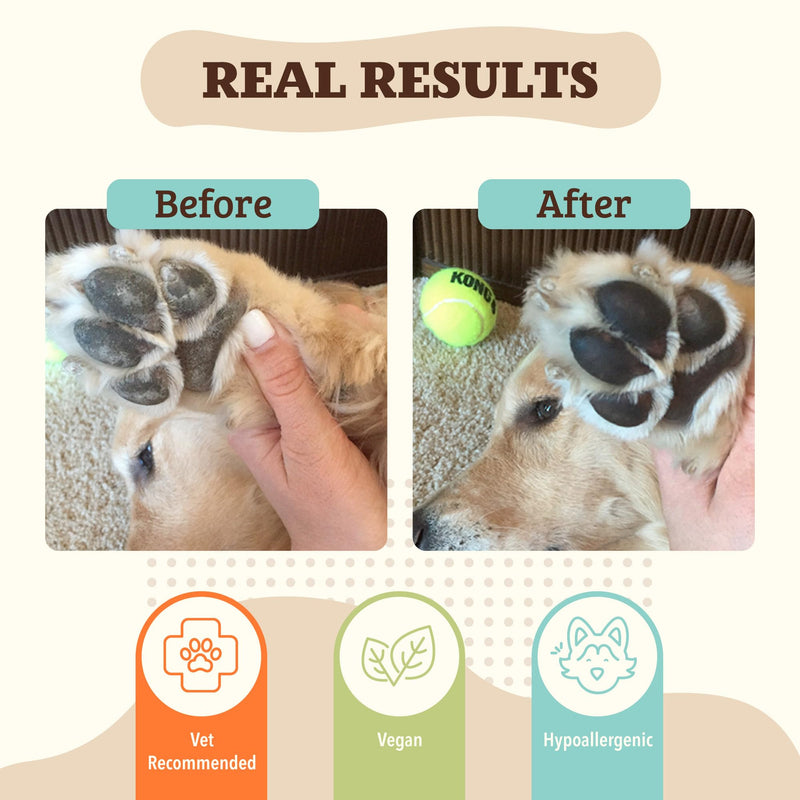 Natural Dog Company - Paw Soother | Dry, Cracked, Irritated Dog Paw Pads, Organic, All-Natural Ingredients, Easy to Apply 2oz/59ml Tin 1 count (Pack of 1) - PawsPlanet Australia