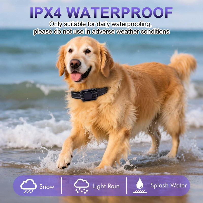 Citronella Bark Collar [1*Spray Refill] Citronella Spray Dog Collar for Dogs Level 2 Sensitivity Adjustable Spray Collar, Safer Spray Training Dog Collar Suitable for All Types of Dogs Black - PawsPlanet Australia