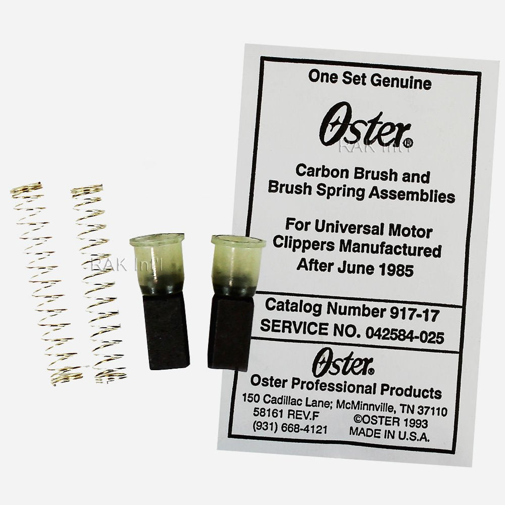 Oster A5 Clipper Repl Brush/Spring Assembly