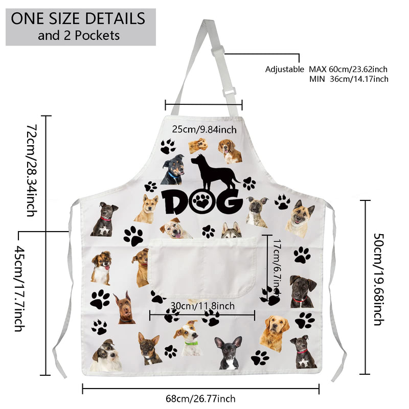 ENSIANTH Dog Groomer Apron for Grooming - Puppy Apron - Grooming Gifts for Dog Lovers and Owners dog grooming apron