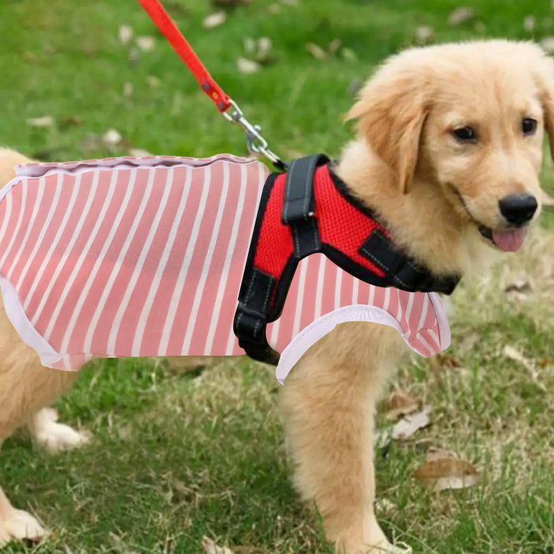 Amexo Recovery Suit for Dogs Alternative Electronic Cone Collar Anti-Licking Post Operative Jumpsuit Dog Surgical Recovery Suit for Dog Cats (Pink,S) Pink S