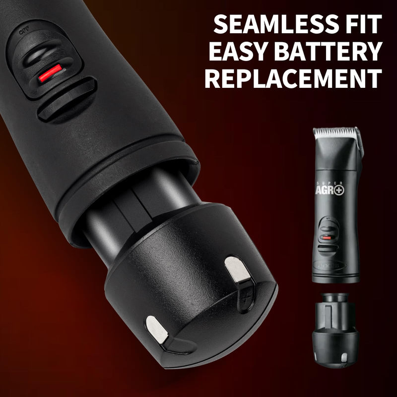 Replacement Battery for Andis PowerGroom AGR/BGR Clippers,Compatible with for Andis Super AGR Plus, AGR+, BGR+, Bgrc Series Cordless Clippers.2200mAh High-Capacity NiMH Pack. 1-Pack - PawsPlanet Australia