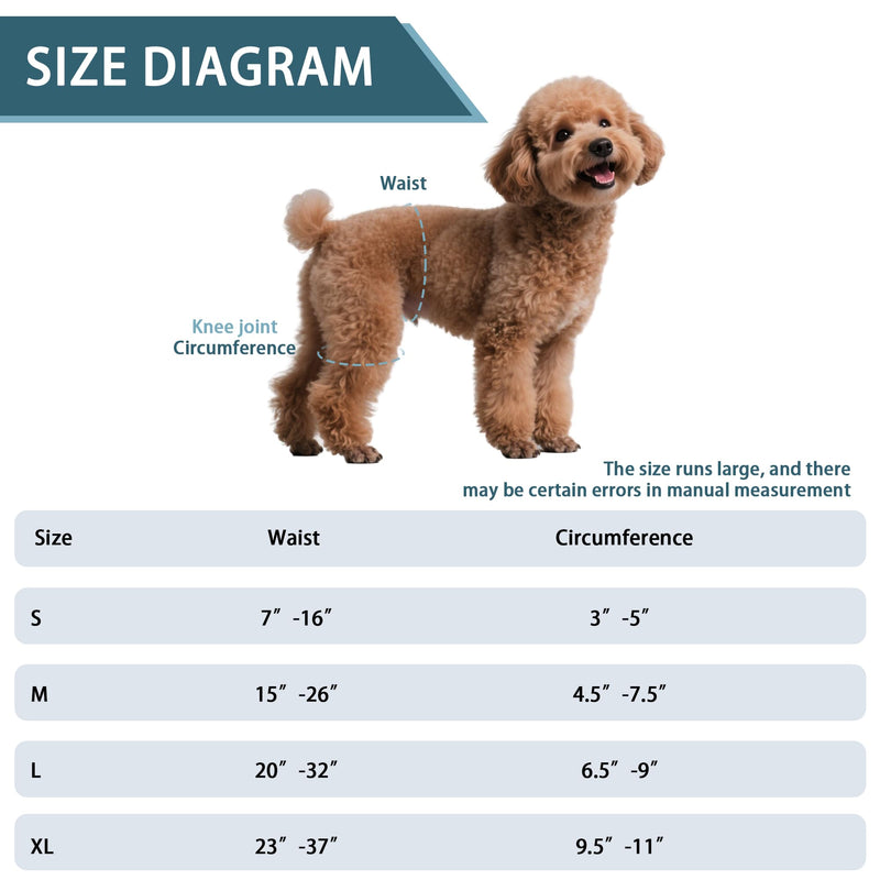Adjustable Dog Leg Brace for Hip Dysplasia,Breathable & Supportive Dog Hip Brace for Pain Relief, Preventing and Improving Joint Dysplasia Hip Brace for Dogs,XL Extra Large