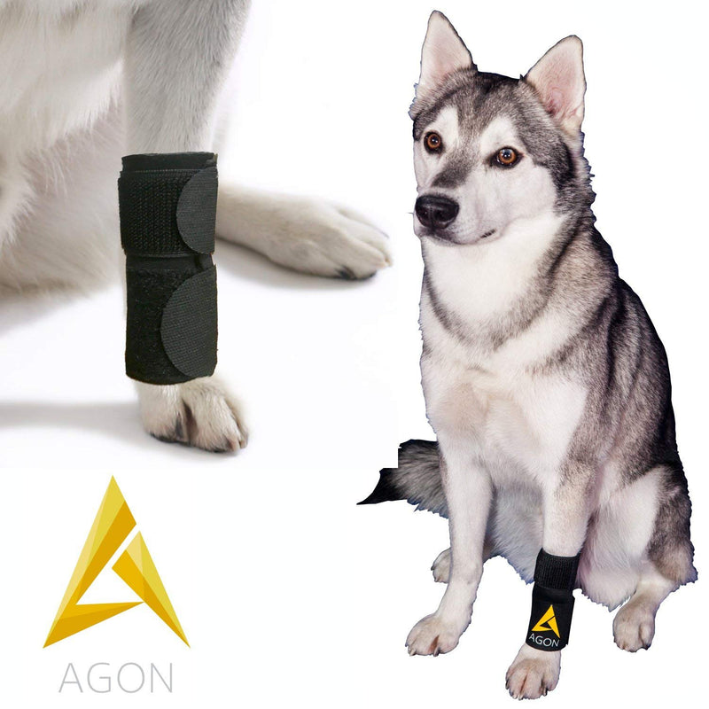 Agon® Dog Canine Front Leg Brace Paw Compression Wraps with Protects Wounds Brace Heals and Prevents Injuries and Sprains Helps with Loss of Stability Caused by Arthritis (Large/X-Large) Large/X-Large - PawsPlanet Australia