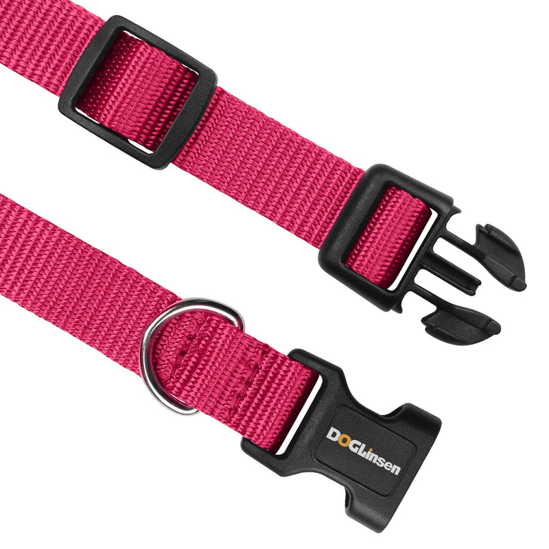Shock Collar Replacement Strap, Dog Training Collar Replacement Strap, 3/4 Inch Replacement Collar for Delupet Bousnic Patpet Hkzooi Dog Care Nikketta Yawpet Maisoie Educator - Red & Pink - PawsPlanet Australia