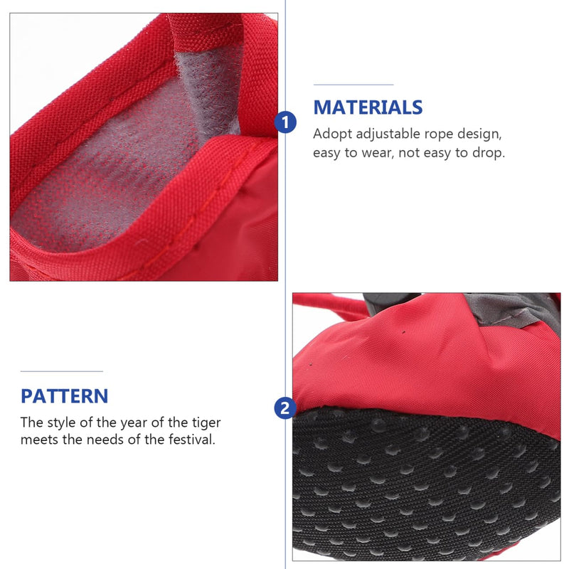 3 Sets Waterproof Dog Rain Boots Small Size Non-Slip Thickened Dog Shoes with Adjustable Strap for Outdoor Protection - PawsPlanet Australia