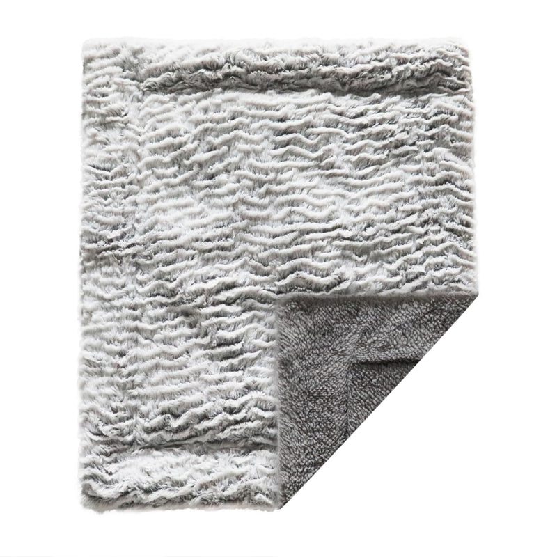 Self Heating Cat Bed Mat 24x20 inch, Thermal Self-Warming Pet Pad for Indoor Cats & Small Dogs, Reversible Washable Fleece with Silent Mylar Layer, Non-Slip Crate Pad Grey Medium - PawsPlanet Australia