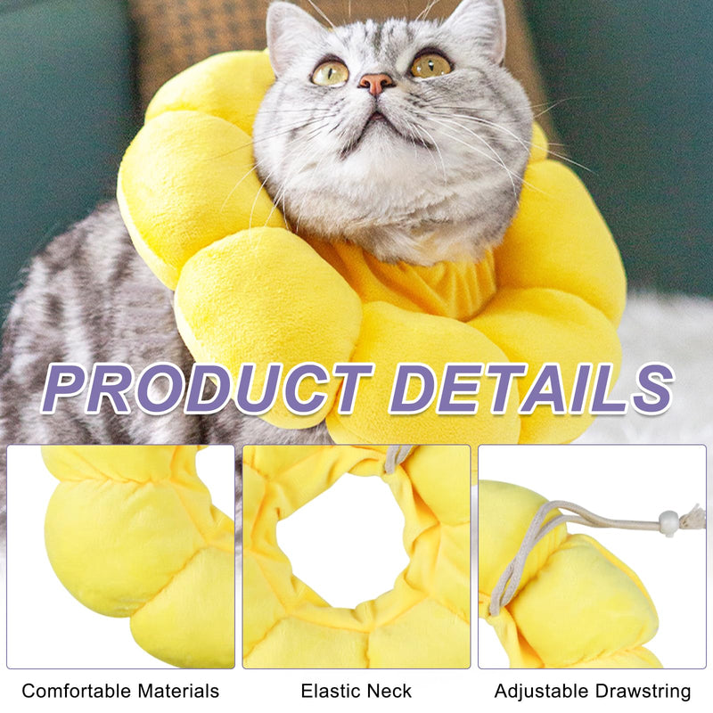 Newpop Cat Collar, Lick Protection, Adjustable Cat Collar, Cat Collar, Protective Collar, Soft, Recovery Collar, Small Dog After Surgery Cat Collar