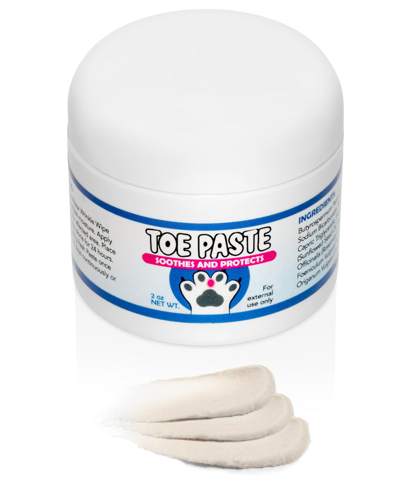 Squishface Toe Paste - Dog Paw Balm, Dog Paw Yeast Care, Soothing Dog Paw Cream for Happy, Healthy Paws! 2oz. - PawsPlanet Australia