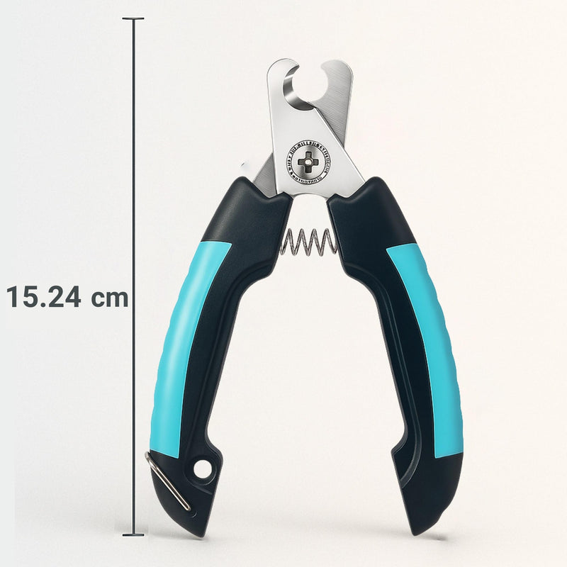 Professional Dog Nail Clippers with Safety Guard – Sharpe Stainless Steel Blades & Ergonomic Handle for Easy Nail Trimming of Medium to Large Dogs & Cats - PawsPlanet Australia