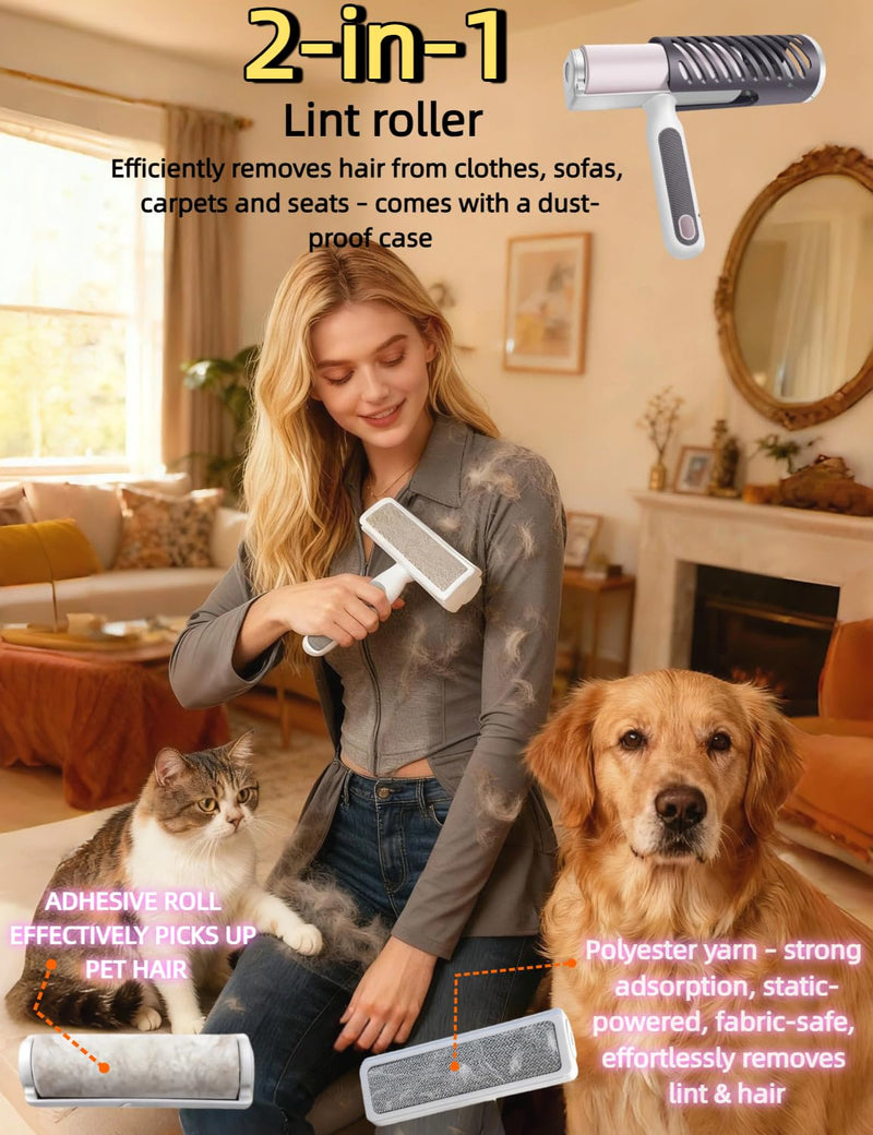 3-in-1 Deshedding Dog Brush, Deshedding Dog Grooming Brush & Undercoat Rake with Dematting Comb for medium to Large Double Coated, 3PCS, Peacock Green ? - PawsPlanet Australia