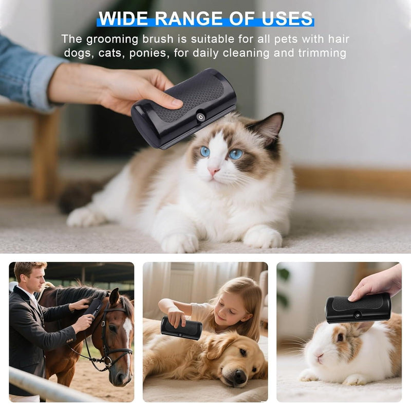 Pets Shedding & Grooming Tools, Deshedding Dog Brush for Shedding- Upgrade Cats, Dogs, Rabbits, Horses, Ergonomic Hair Removal Brushs - PawsPlanet Australia