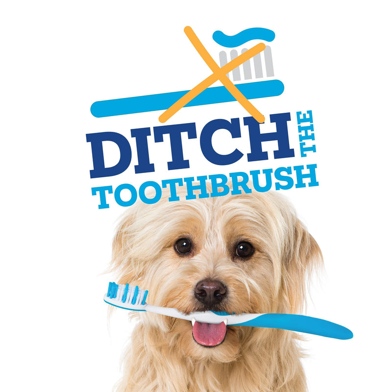 Vetality Brush Free Daily Dental Care Chews for Dogs | Cleans Teeth and Freshens Breath | 30 Count | B.E.S.T. Complex Provides Complete Oral Cleaning and Tartar Control 30 Count (Pack of 1)