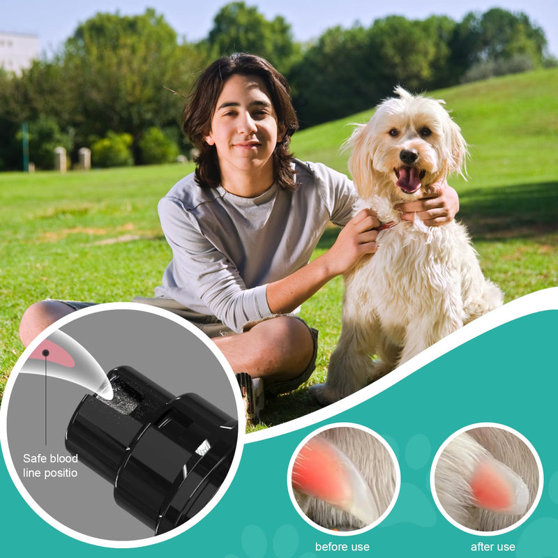 Electric Dog Nail Grinders Silent Groom, Quiet Bass Dog Claw Grinder Pro