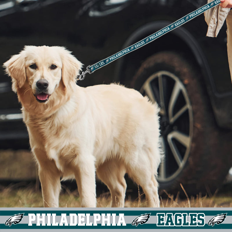 NFL PET Leash Philadelphia Eagles Dog Leash, Large Football Team Leash for Dogs & Cats. A Shiny & Colorful Cat Leash & Dog Leash Licensed by The NFL - PawsPlanet Australia