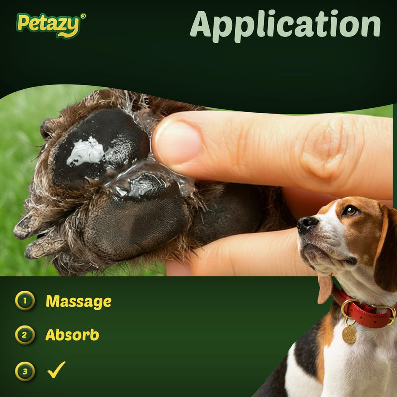 Itch Away Dog Paw Balm for Dogs - Soothes Itchy & Irritated Paws, Natural Nose & Paw Wax with Beeswax, Shea Butter, Coconut Oil, Aloe, Oat, & Vitamin E, Relief for Allergies and Sensitive Pets Itch Away - PawsPlanet Australia