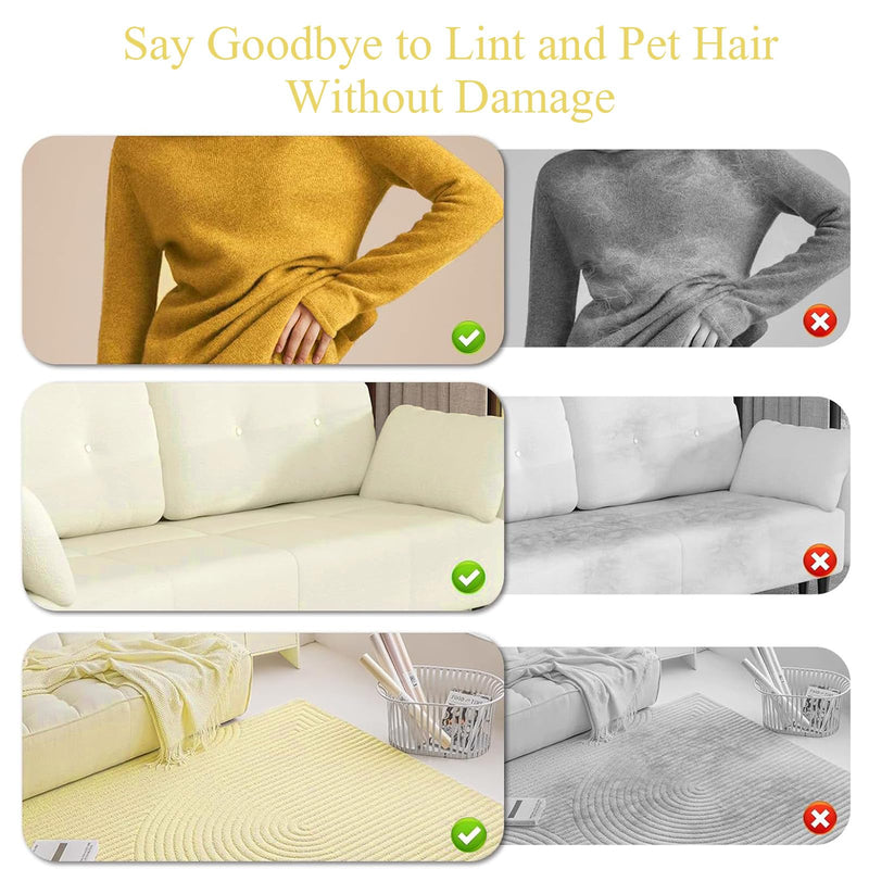2 Pcs Pet Hair Removal Glove for Cats & Dogs, Newly Upgraded Reusable & Washable Magic Brush Pet Hair Removal Tool,Suitable for Sofas, Clothing,Carpets, and Car Seats - PawsPlanet Australia