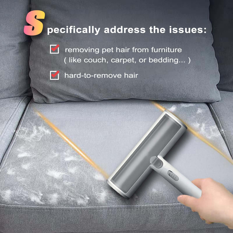 Reusable Pet Hair Removal Tool - Dog Hair Remover for Couch, Carpet, Car, Cat Hair Remover Furniture, Ultimate Pet Fur Remover! - PawsPlanet Australia