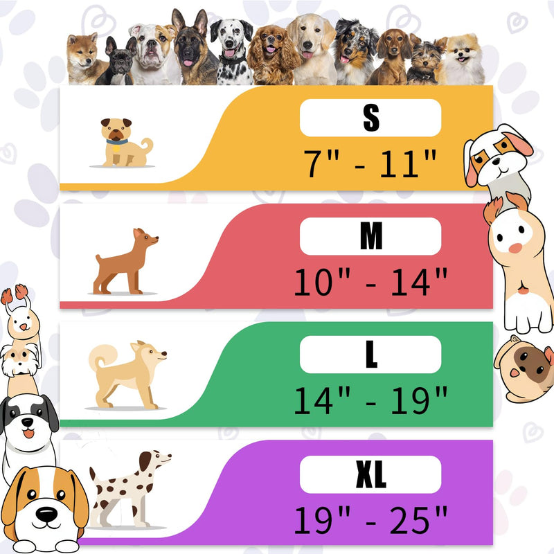 Dog Cone Collar for Dogs and Cats Inflatable Dog Donut Collar for After Surgery Recovery Soft Dog Cone for Small Medium Large Dogs Does not Impede Vision - PawsPlanet Australia